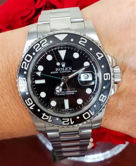 rolex gmt master bezel reset.